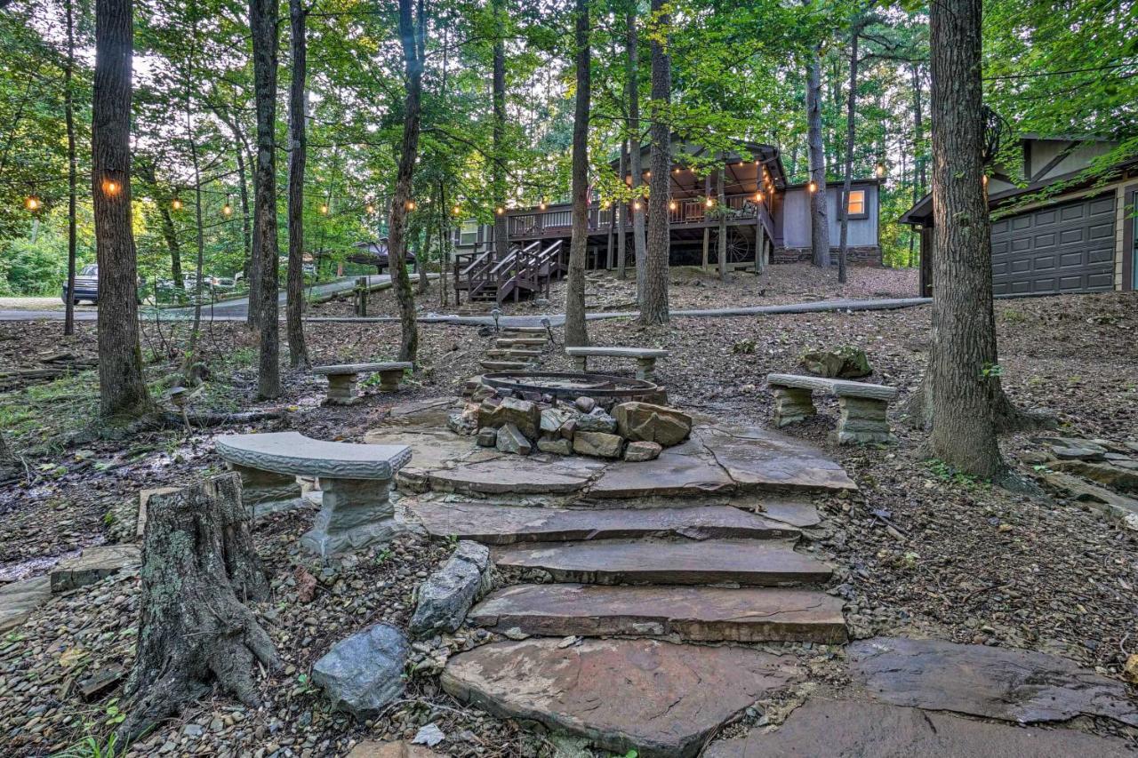 Villa Broken Bow Oasis Hot Tub, Fire Pit And Patio Exterior foto
