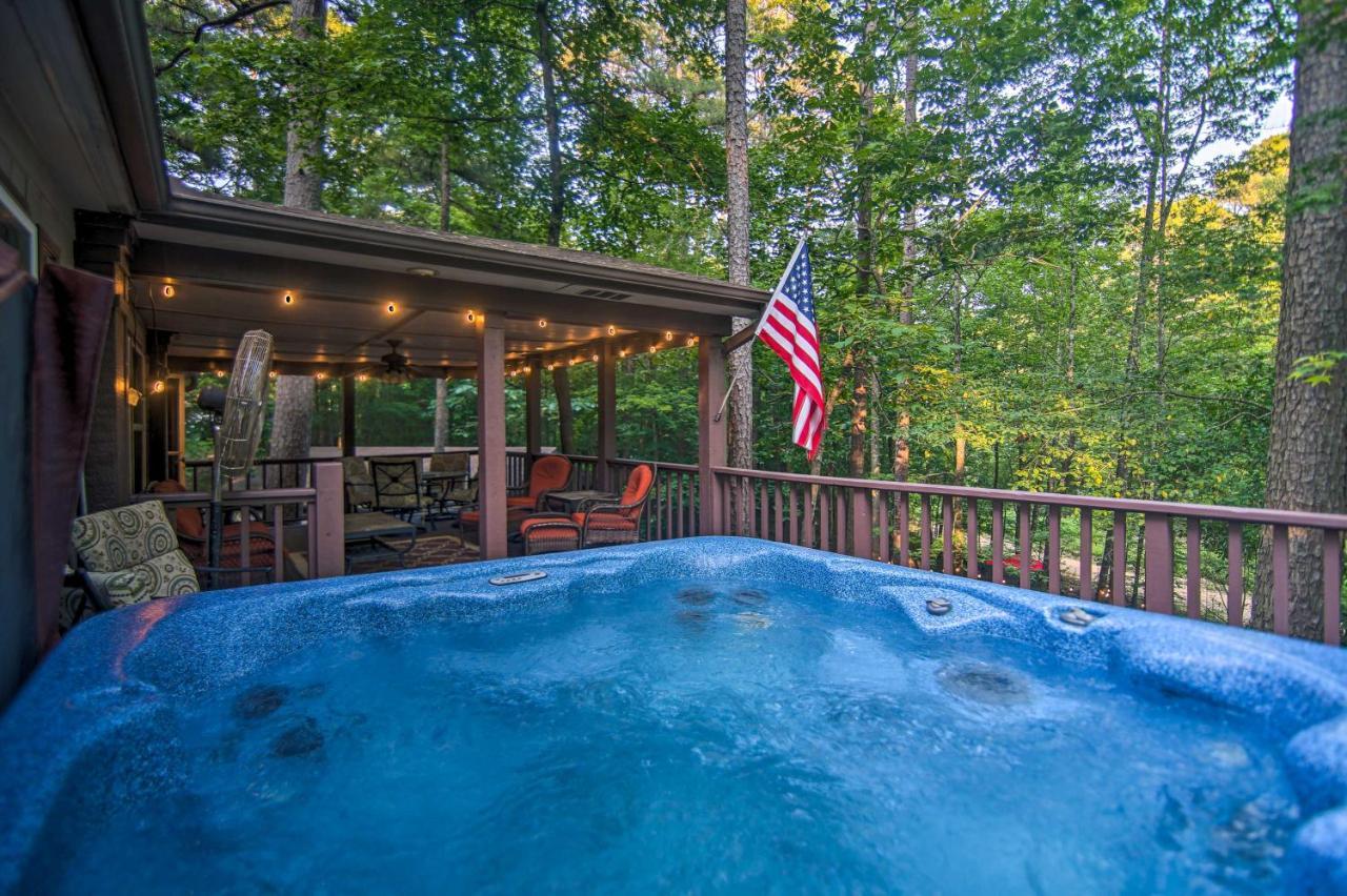 Villa Broken Bow Oasis Hot Tub, Fire Pit And Patio Exterior foto